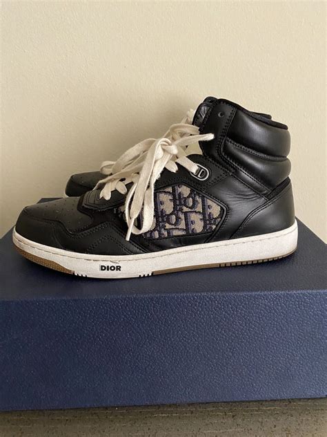 dior b27 sizing|Dior b27 high top sneakers.